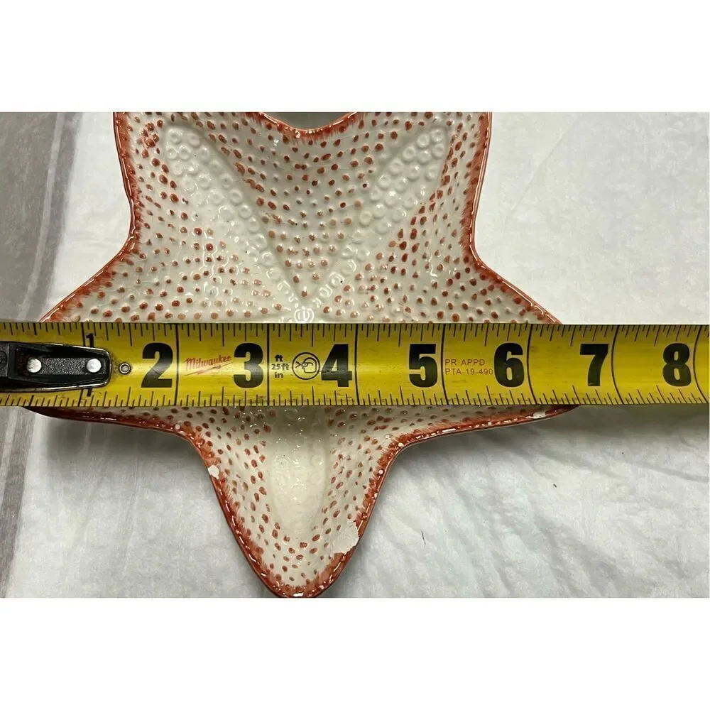 Boston Warehouse Flounder Fish Starfish Fish Shape Plates trinket holders rings